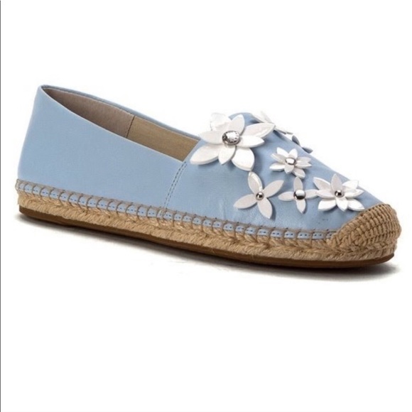 Michael Kors Shoes - Michael Kors LOLA Blue Floral Espadrilles